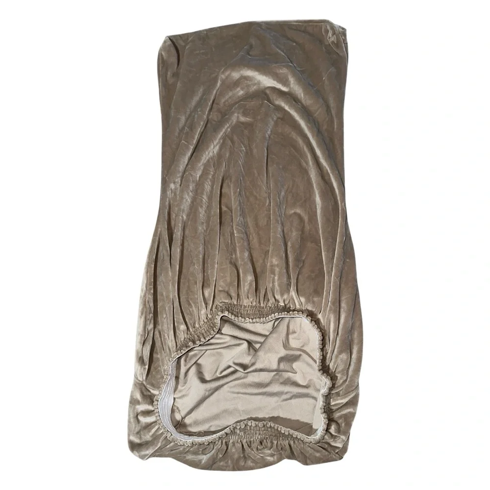 Velvet chair cover